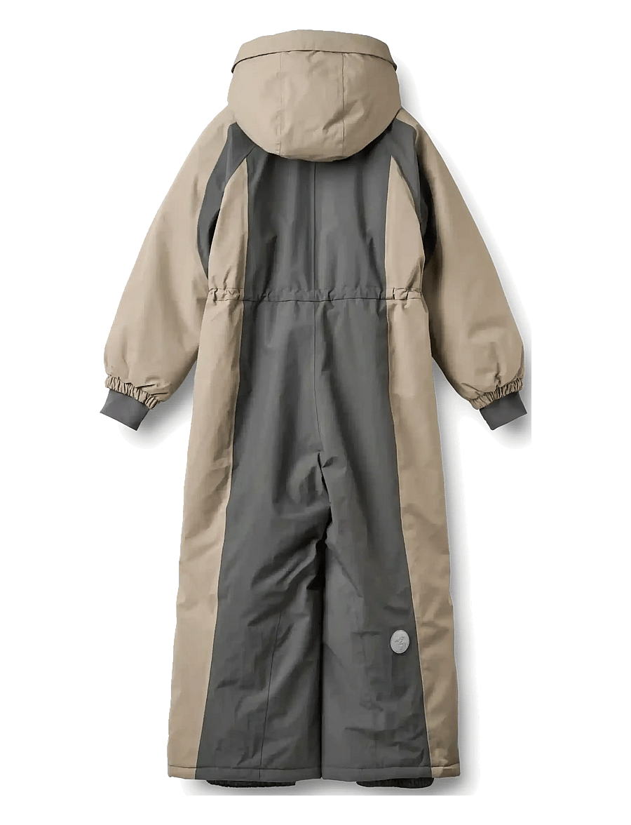 Wheat - Ski Suit Melte - thermo overalls - dark shadow - 1