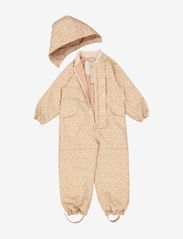 Wheat - Suit Masi Tech - shell overalls - rose dust flowers - 3