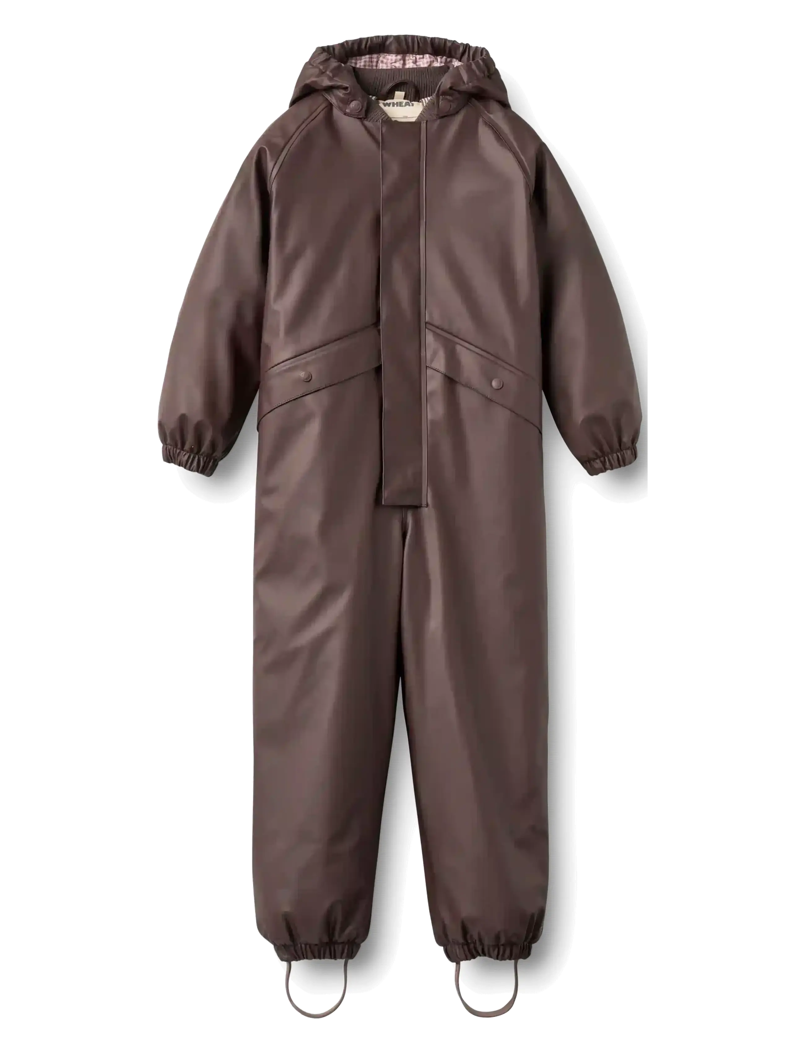 Wheat Thermo Rain Suit Aiko - Regenschutzanzüge - CHOCOLATE PLUM / brown
