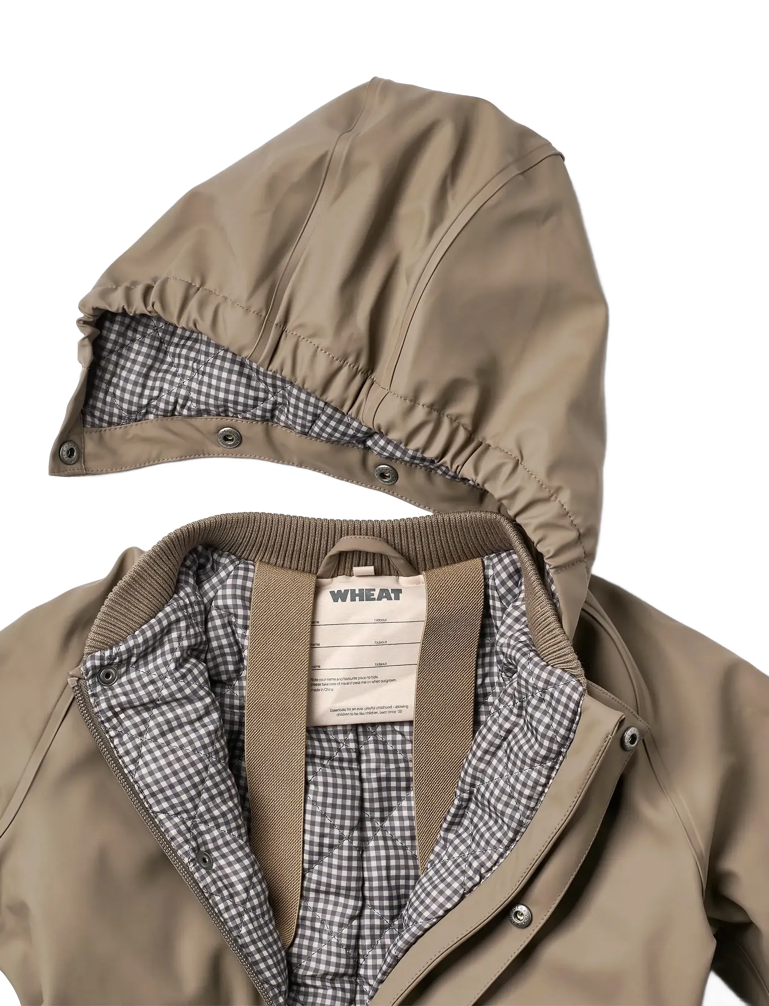 Wheat - Thermo Rain Suit Aiko - kombinezony przeciwdeszczowe - dry wood - 4