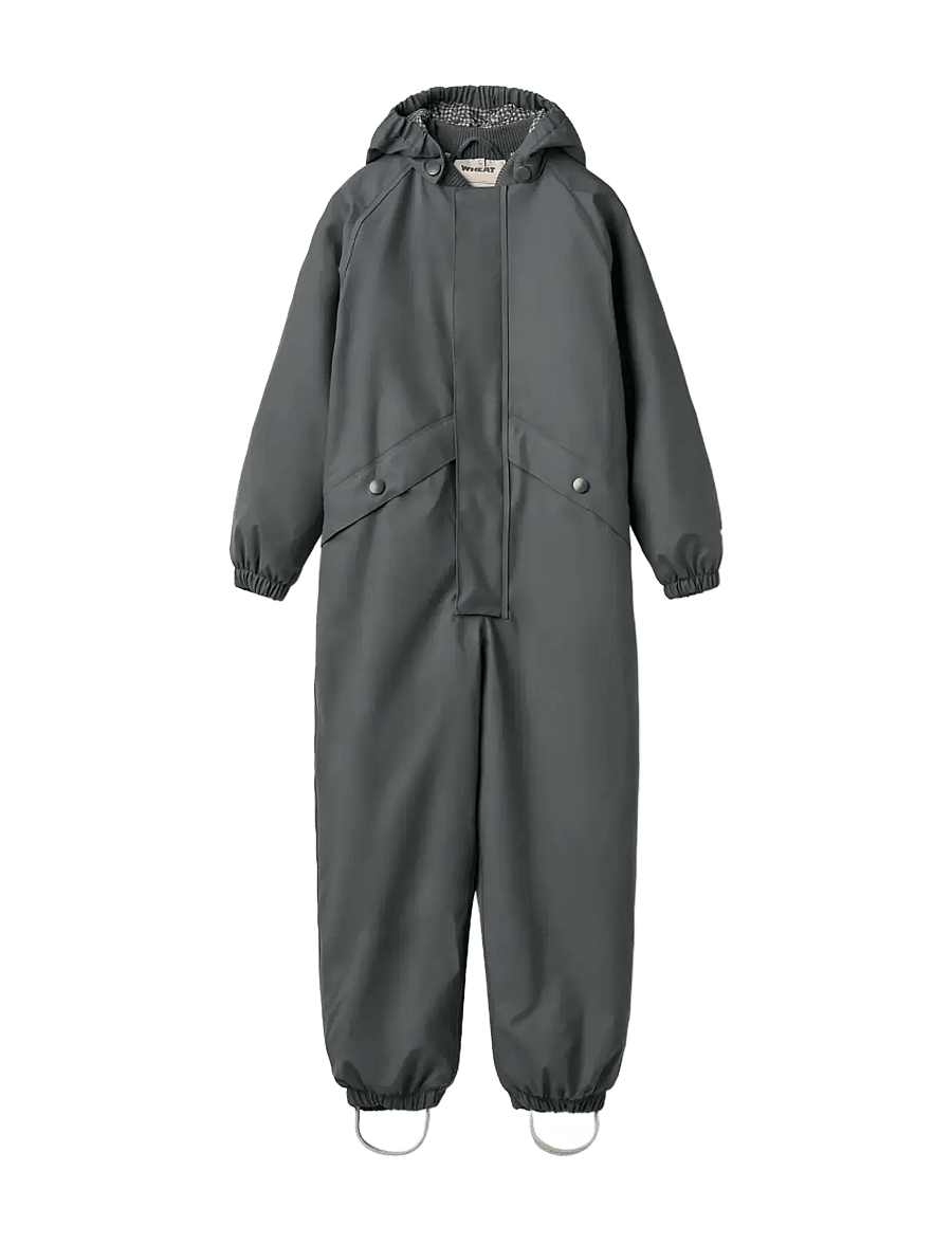 Wheat - Thermo Rain Suit Aiko - regenschutzanzüge - greyblue - 0
