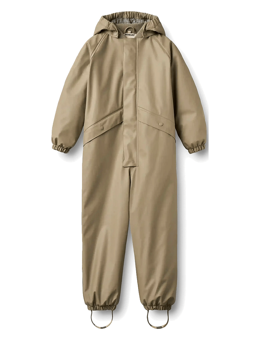Wheat - Thermo Rain Suit Aiko - regenschutzanzüge - grey stone - 0