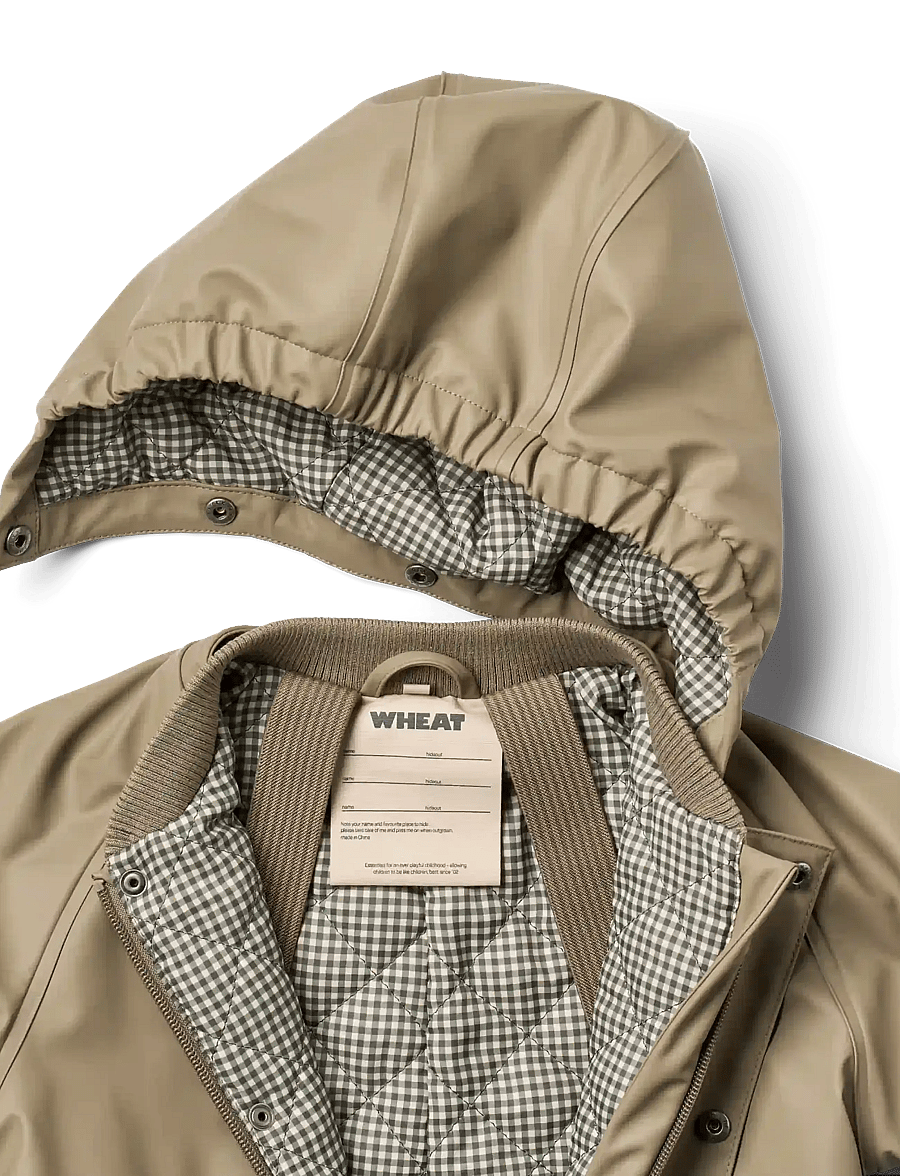 Wheat - Thermo Rain Suit Aiko - regenschutzanzüge - grey stone - 2