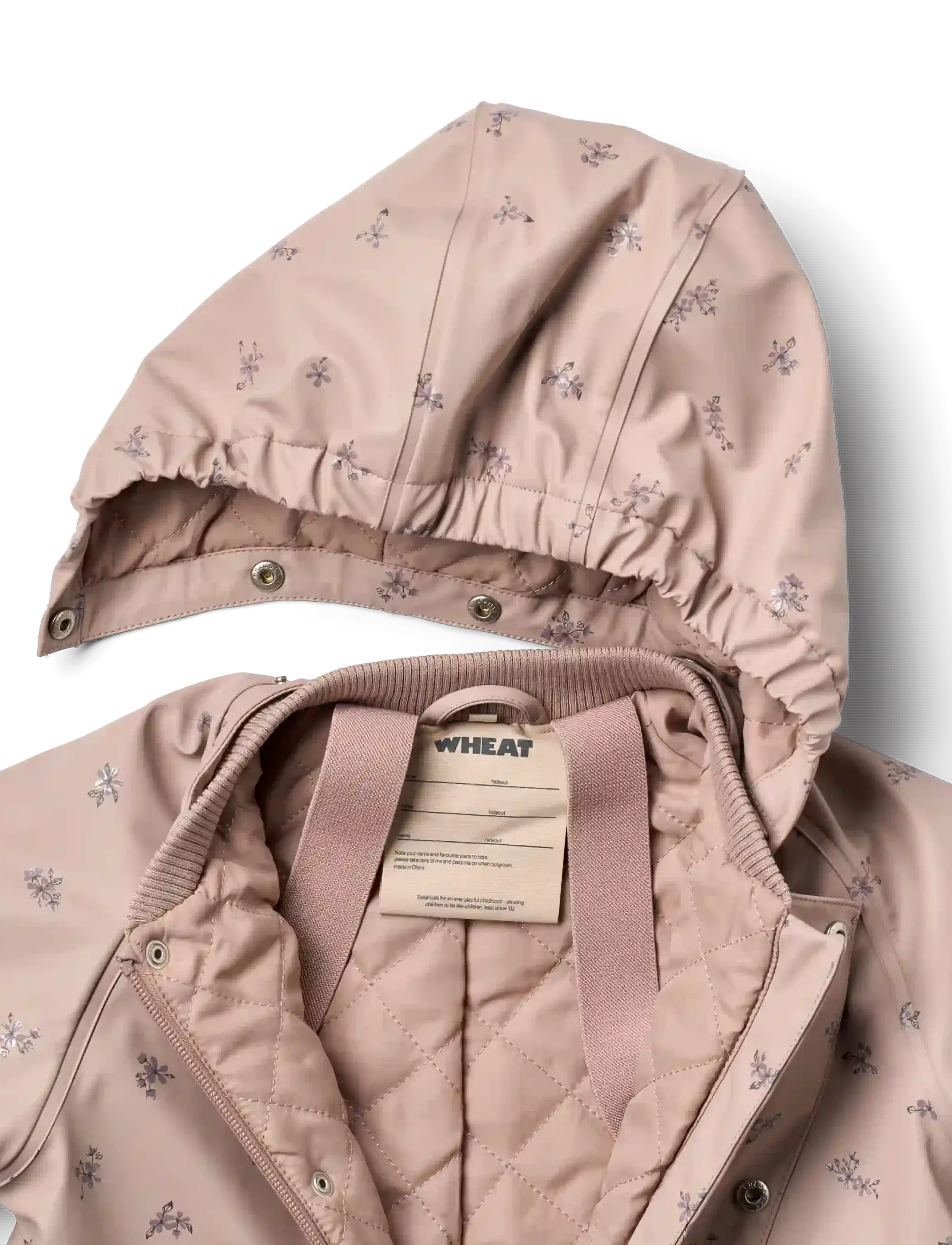Wheat - Thermo Rain Suit Aiko - regenschutzanzüge - dry rose flowers - 2