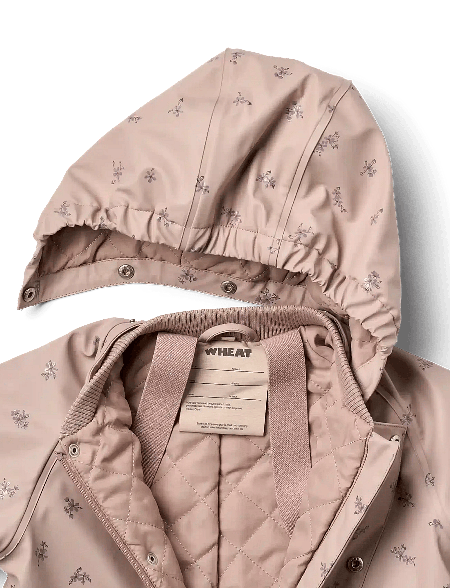 Wheat - Thermo Rain Suit Aiko - regenschutzanzüge - dry rose flowers - 2