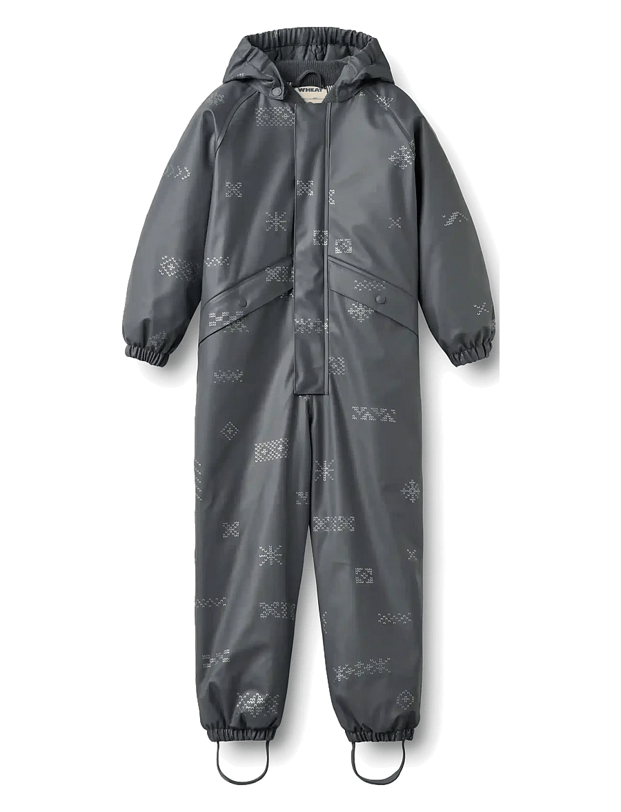 Wheat - Thermo Rain Suit Aiko - regenschutzanzüge - reflective jacquard - 0