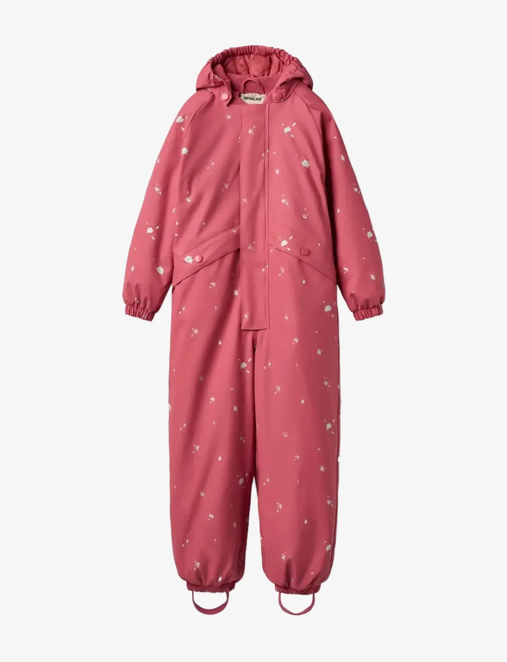 Wheat - Thermo Rain Suit Aiko - kurahaalarit - floating flowers - 0