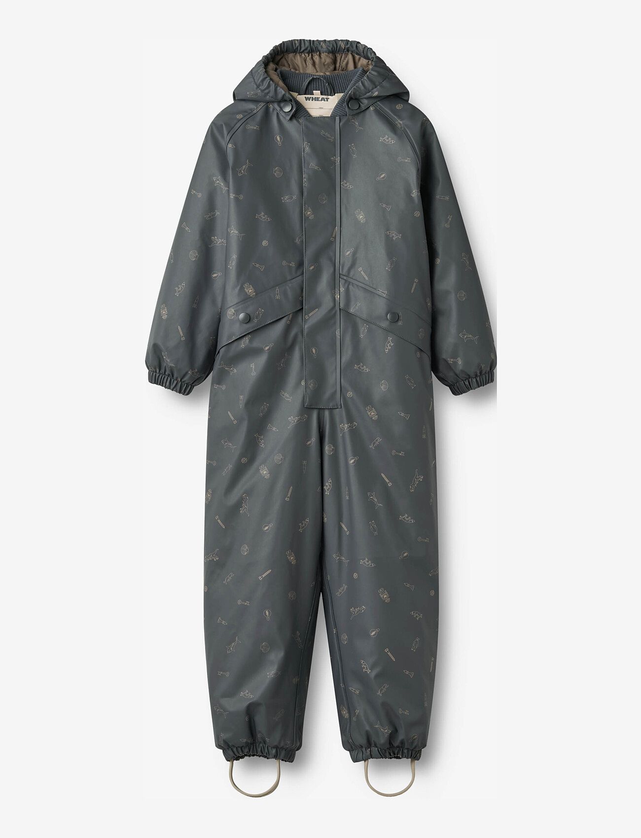 Wheat - Thermo Rainsuit Aiko - ink pocket treasures - 0