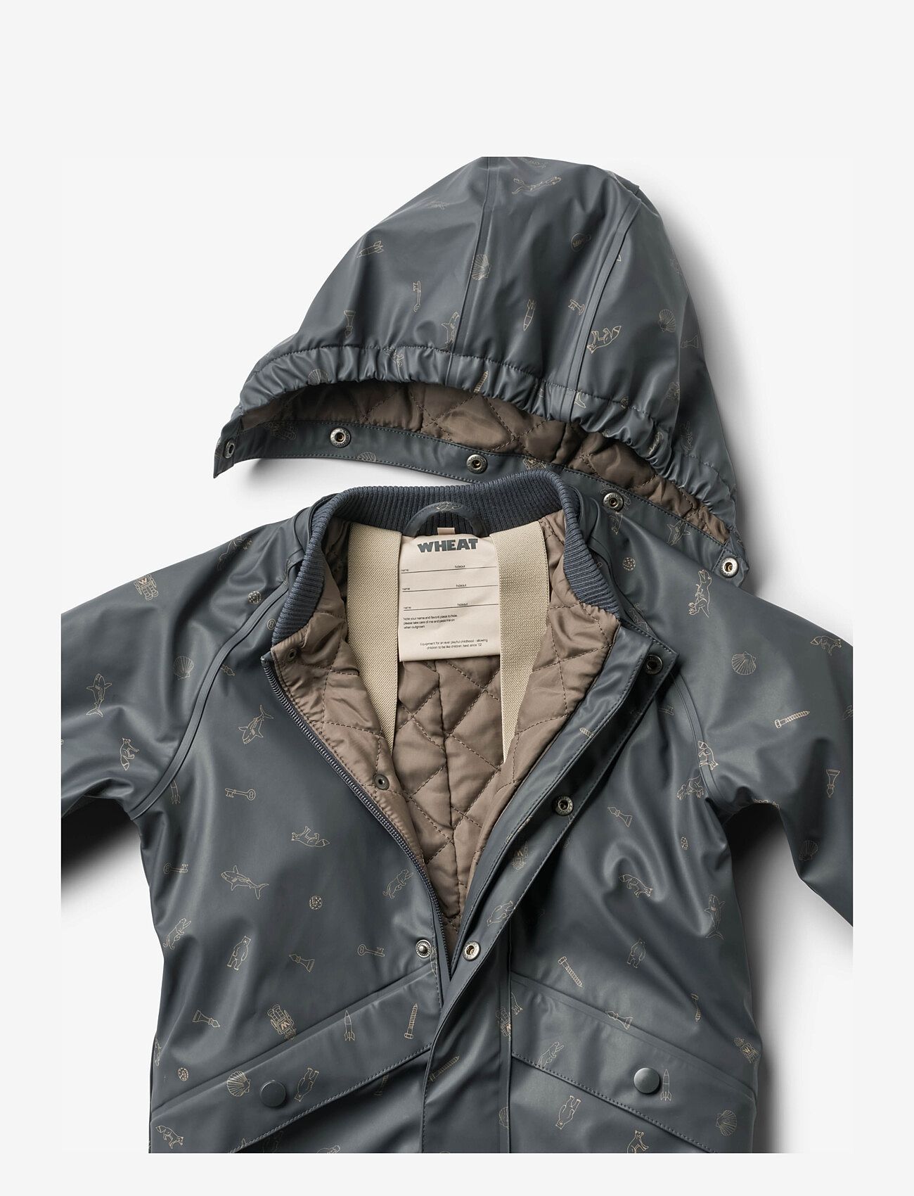 Wheat - Thermo Rainsuit Aiko - ink pocket treasures - 2