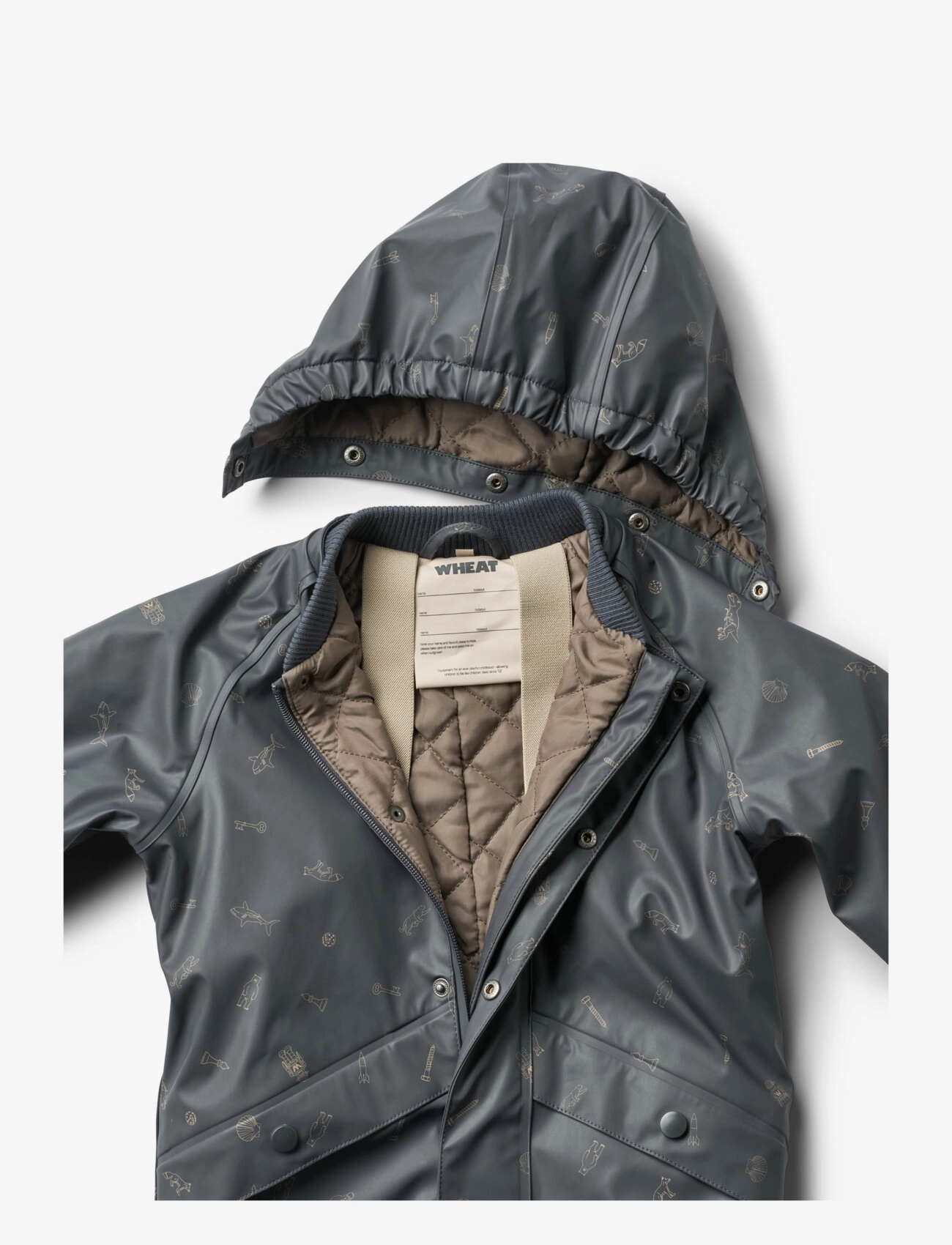Wheat - Thermo Rainsuit Aiko - ink pocket treasures - 2