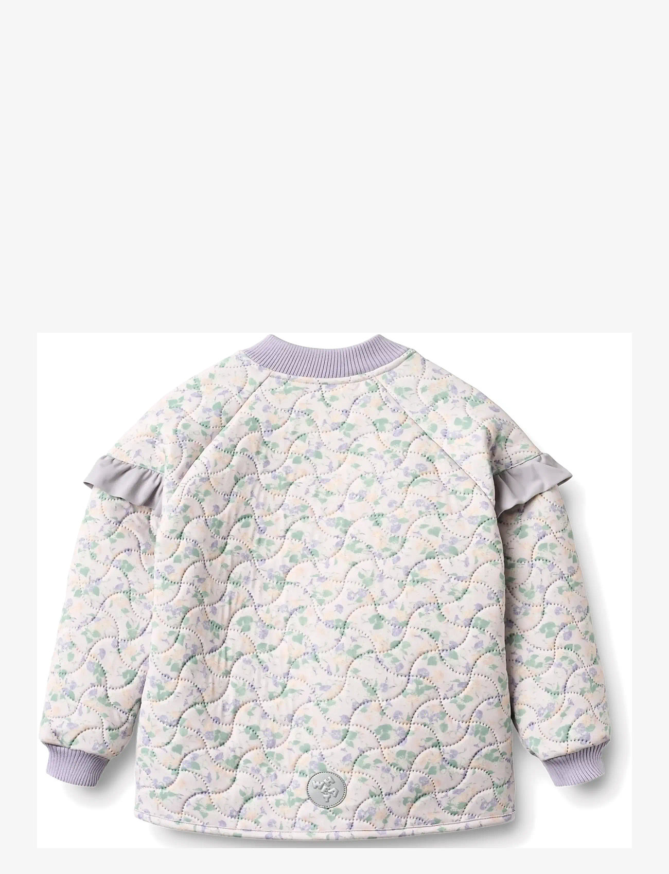 Wheat - Thermo jacket Stjerna - quiltede jakker - purple light petunias - 1