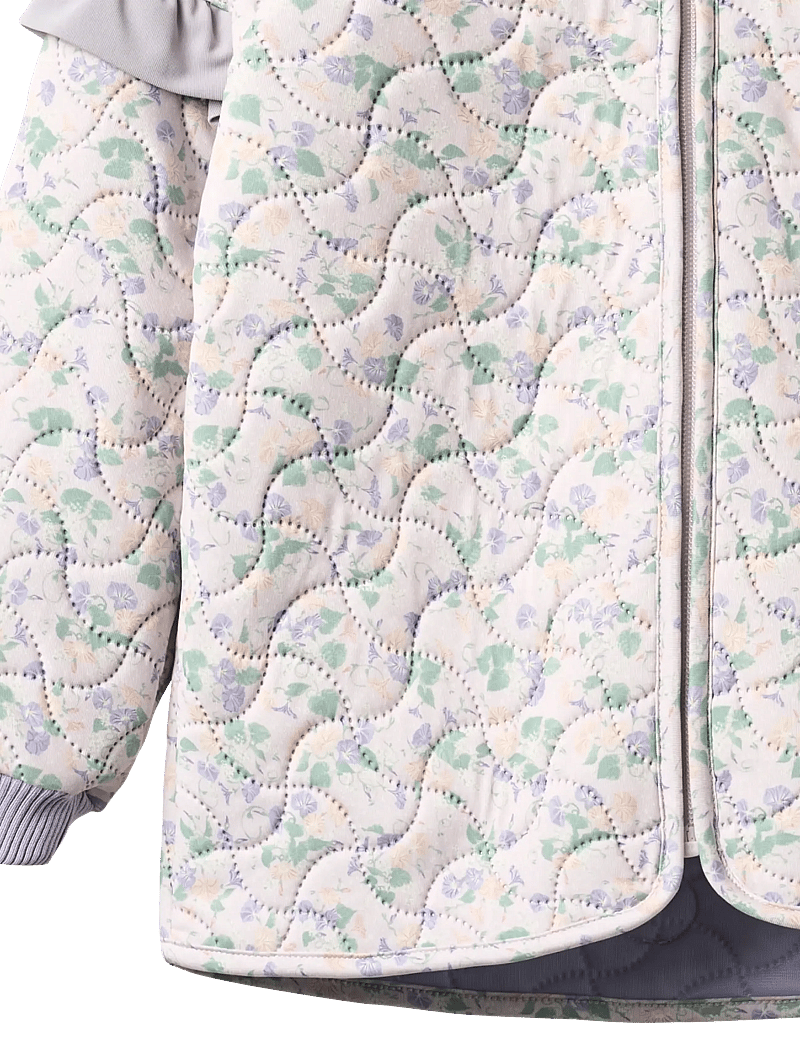 Wheat - Thermo jacket Stjerna - quiltede jakker - purple light petunias - 3