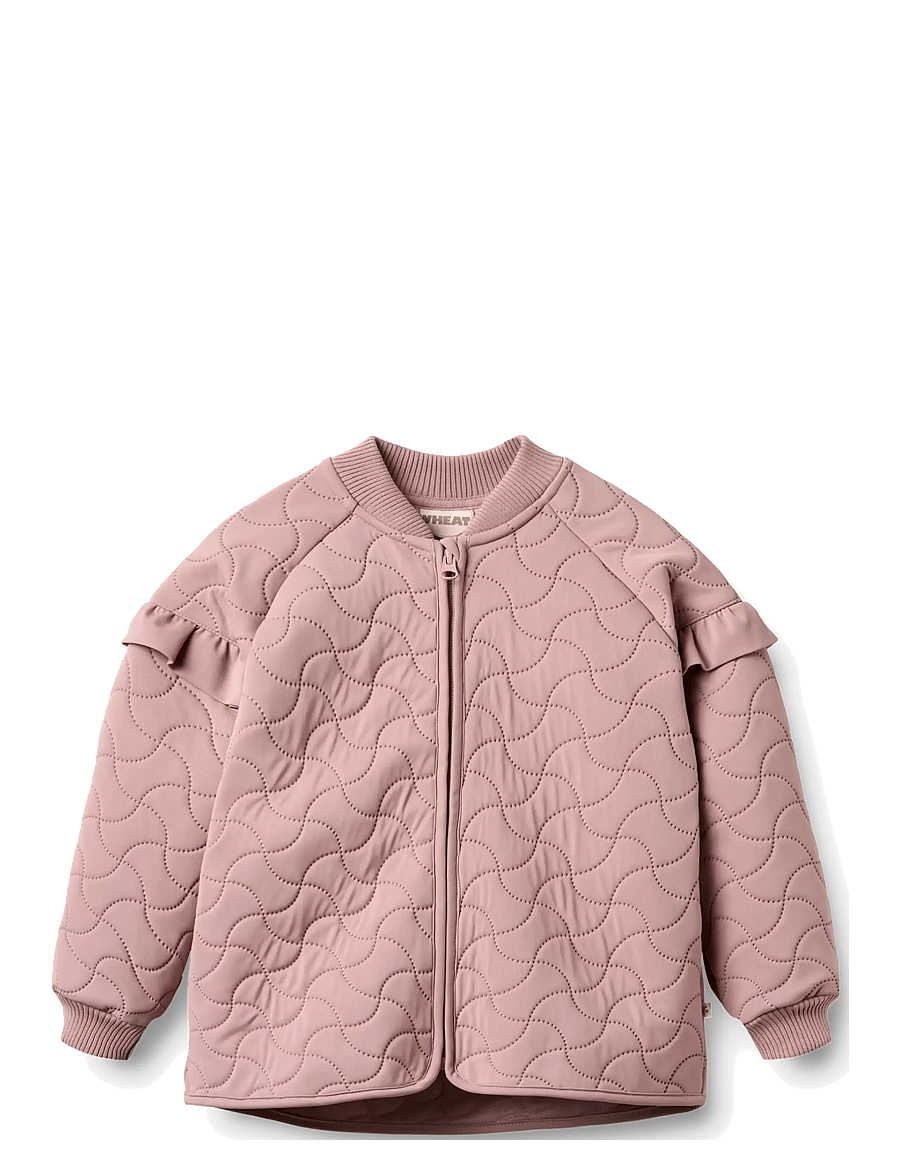Wheat - Thermo jacket Stjerna - quiltede jakker - warm rose - 1