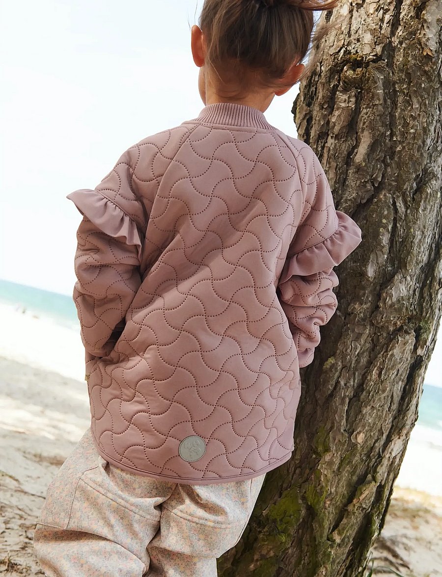 Wheat - Thermo jacket Stjerna - quiltede jakker - warm rose - 3