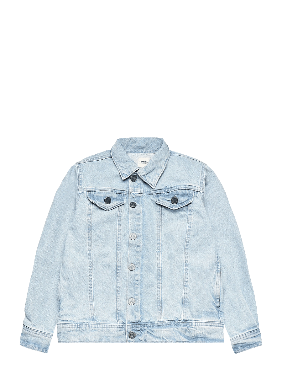 Wheat - Denim Jacket Bowie - jeansjackor - light blue - 0
