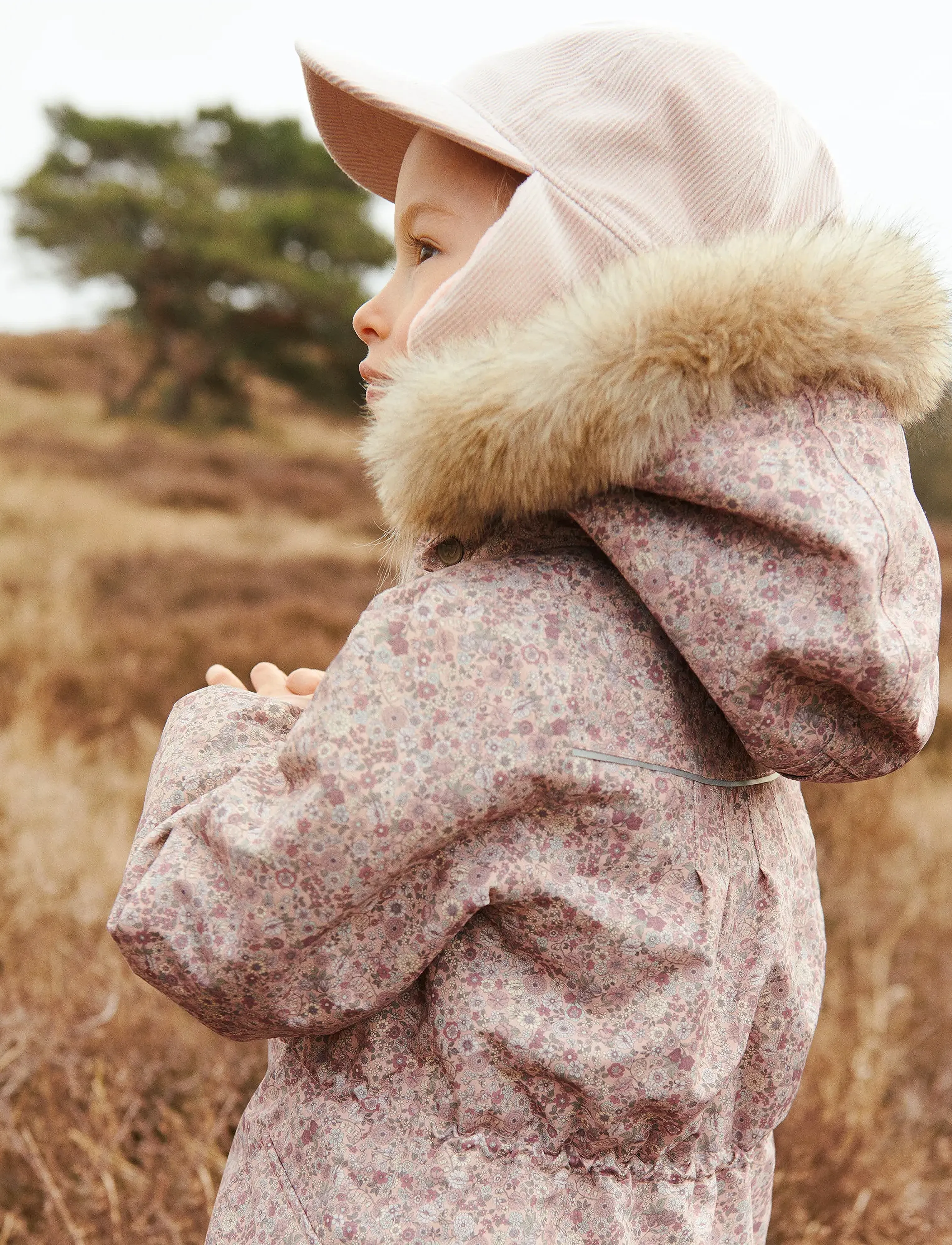 Wheat - Jacket Mathilde - jacken - rose dust flowers - 4