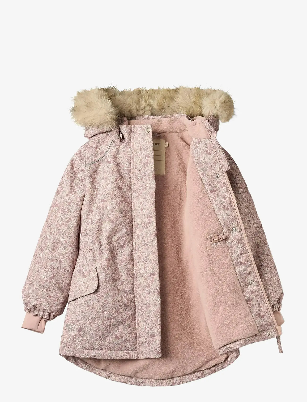 Wheat - Jacket Mathilde - børn - rose dust flowers - 2