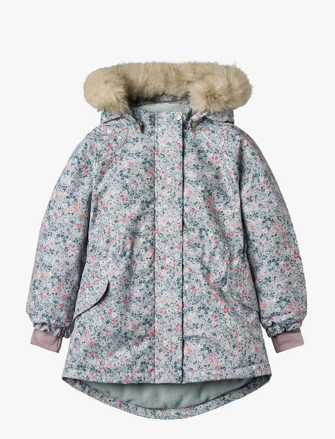 Wheat - Jacket Mathilde - kids - soft rain flowers - 0