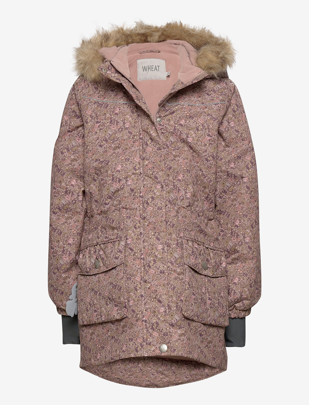 Wheat - Jacket Mathilde Tech - rose flowers - 0