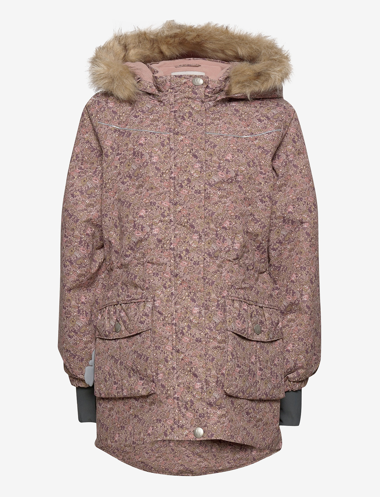 Wheat - Jacket Mathilde Tech - rose flowers - 1