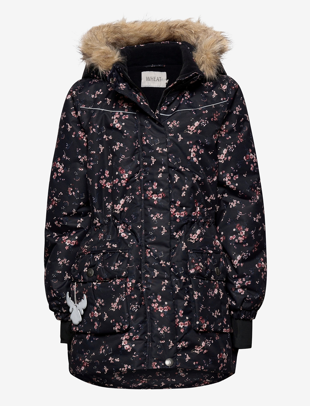 Wheat - Jacket Mathilde Tech - blue flowers - 0