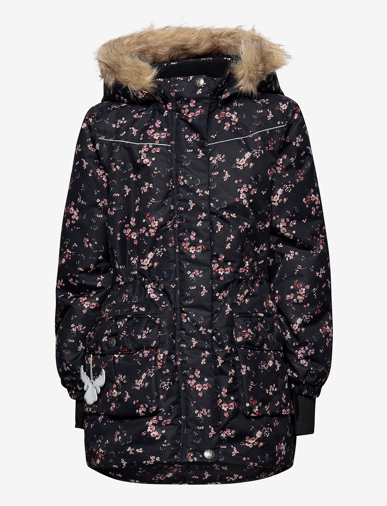 Wheat - Jacket Mathilde Tech - blue flowers - 1