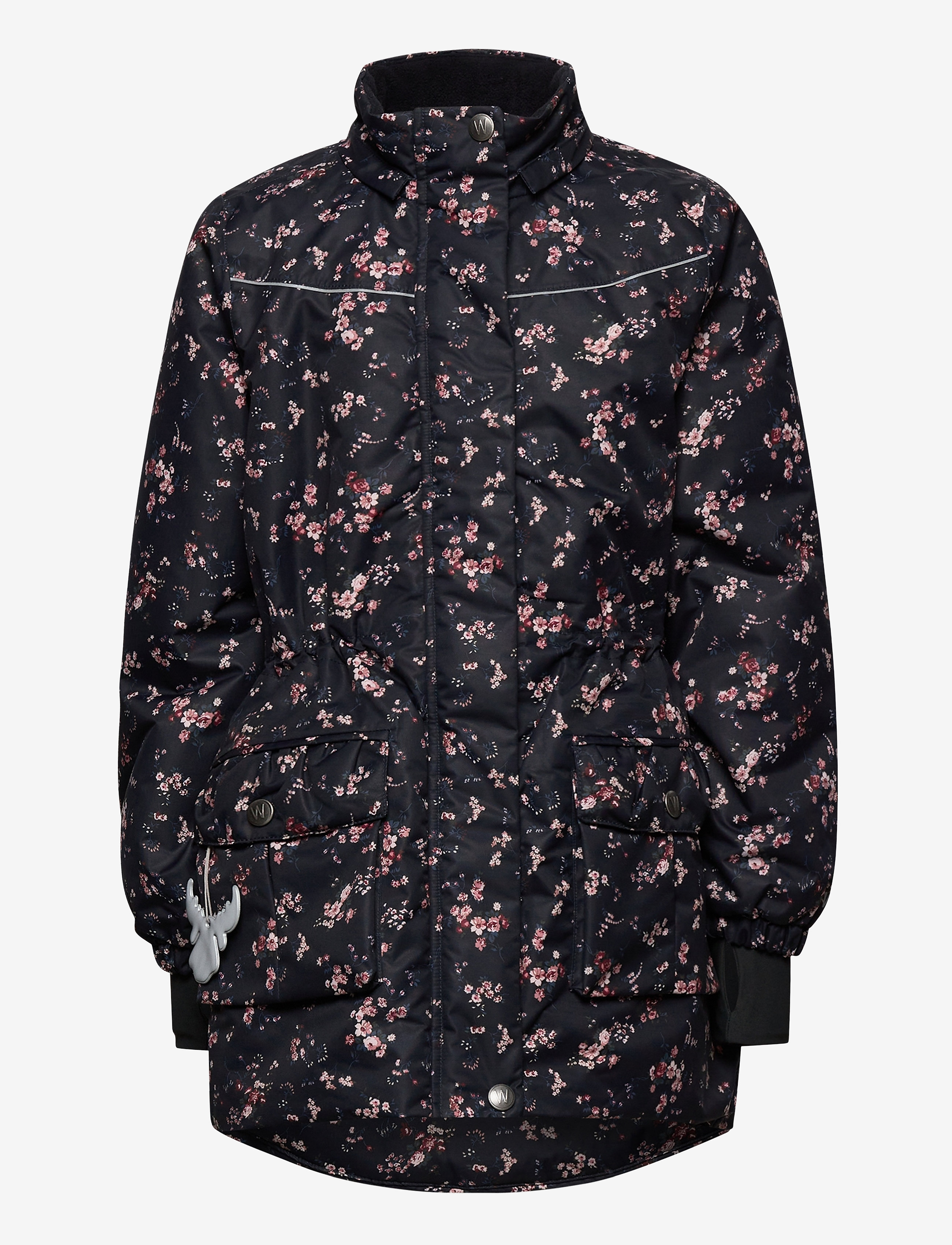 Wheat - Jacket Mathilde Tech - blue flowers - 2