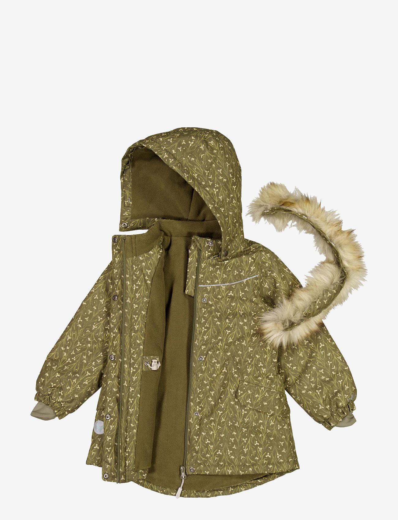 Wheat - Jacket Mathilde Tech - winter jackets - snowdrops - 1