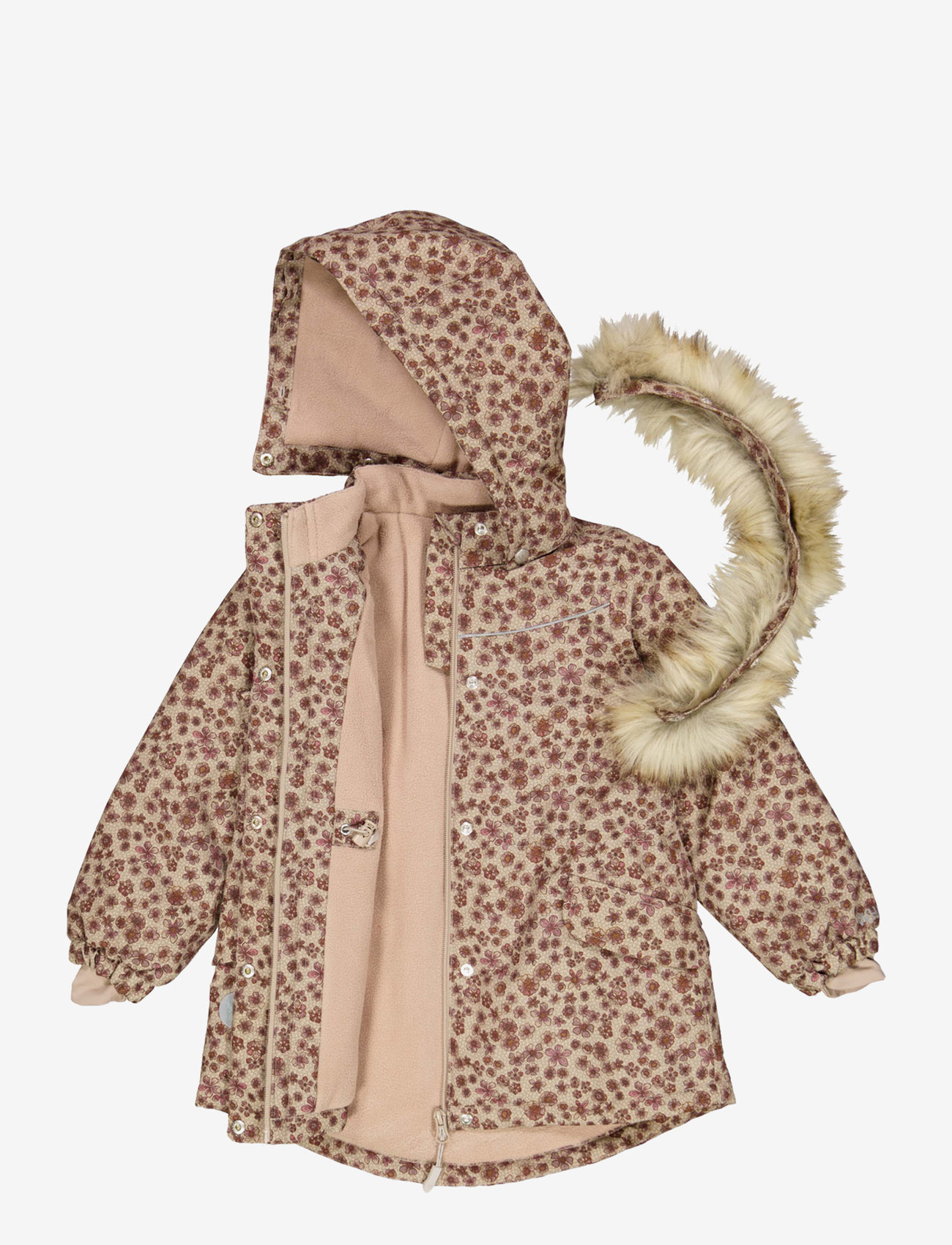 Wheat - Jacket Mathilde Tech - winter jackets - winter blush flowers - 1
