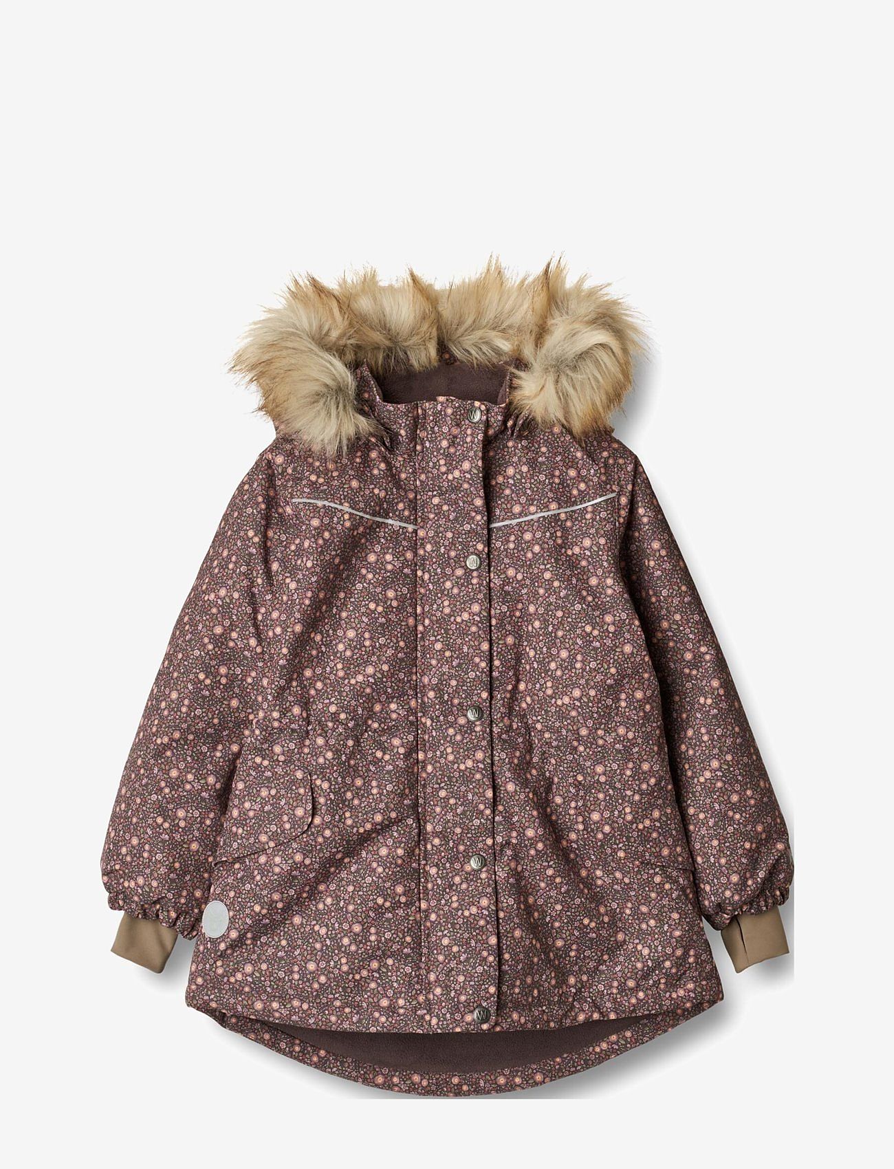Wheat - Jacket Mathilde Tech - eggplant buttercups - 0