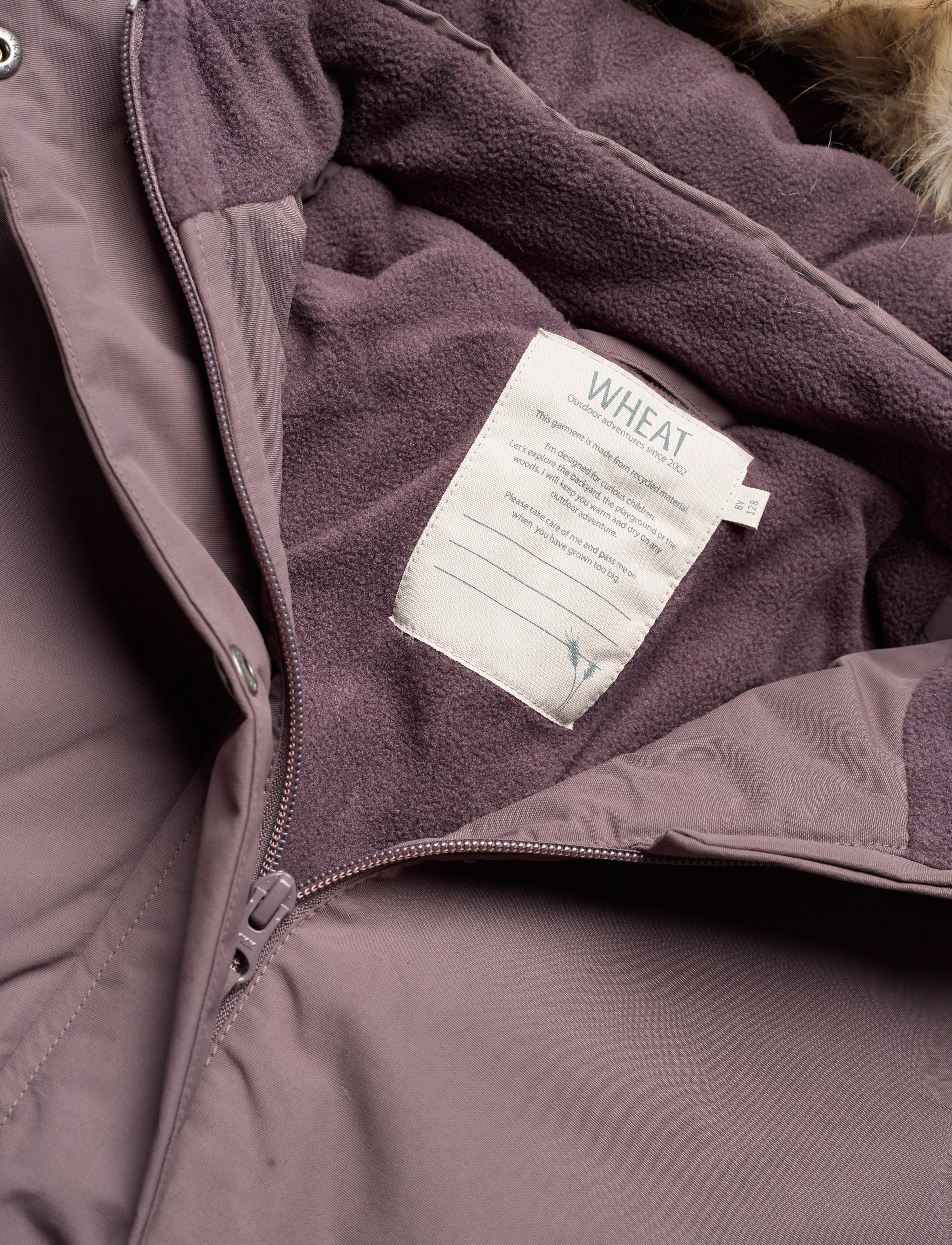 Wheat - Jacket Mathilde Tech - plum - 2