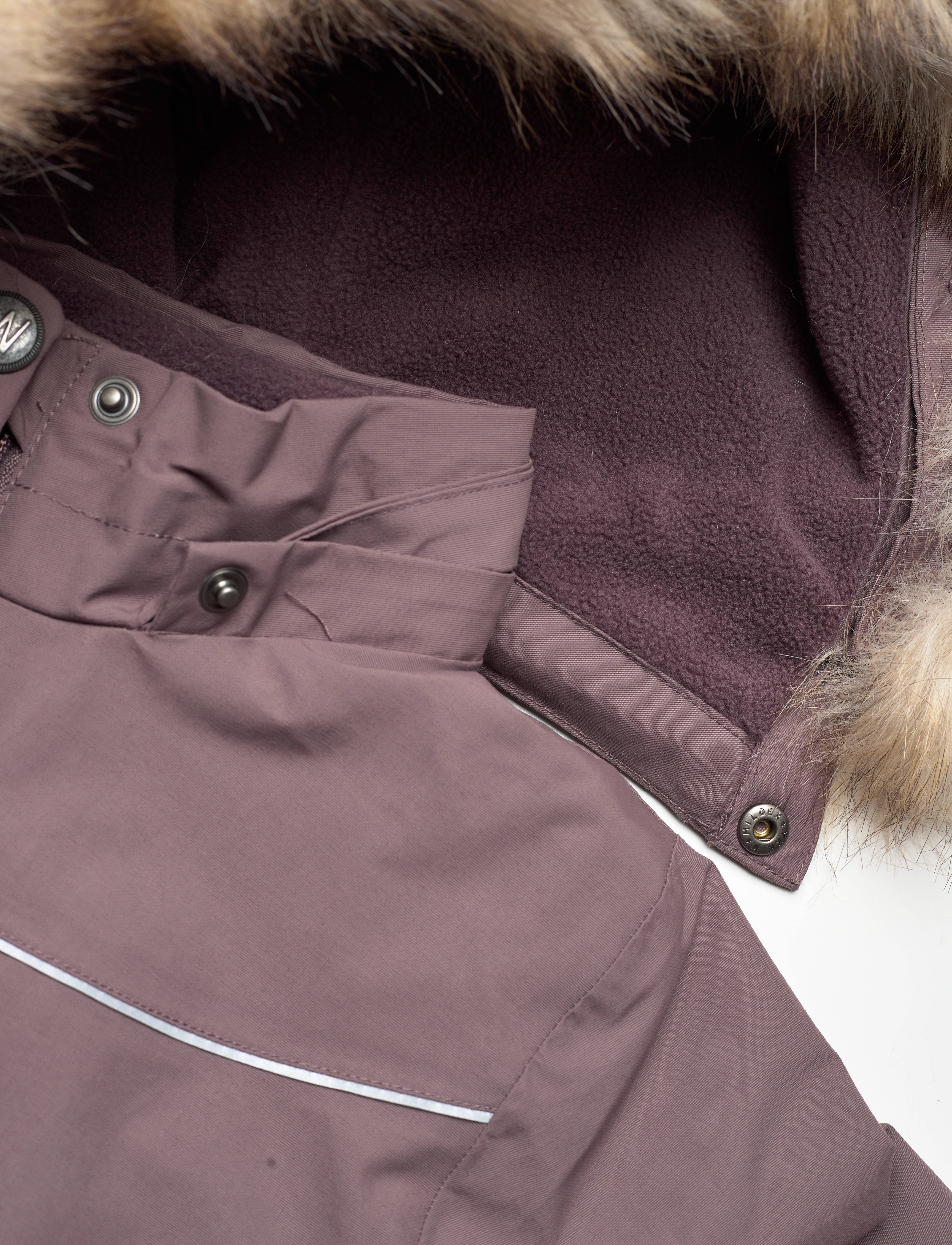 Wheat - Jacket Mathilde Tech - plum - 3
