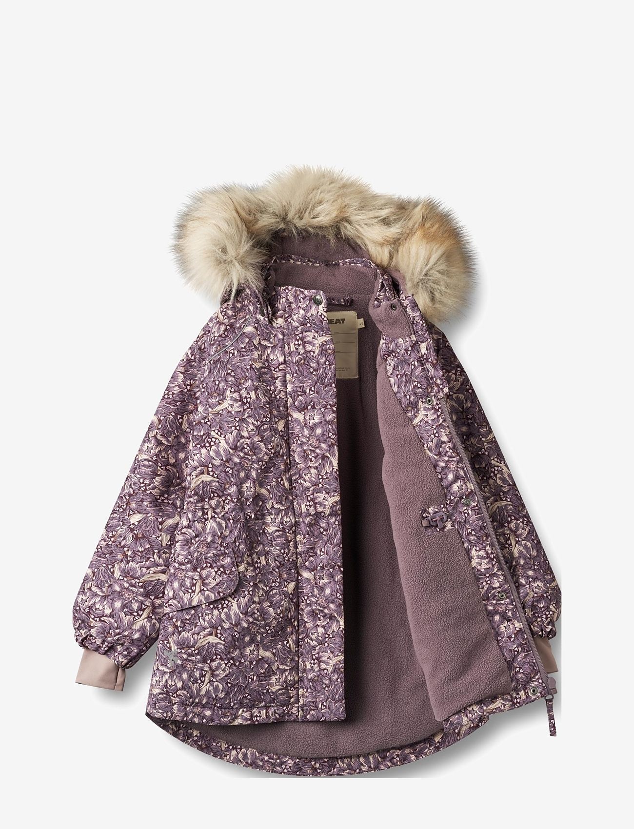 Wheat - Jacket Mathilde Tech - purple tulips - 2