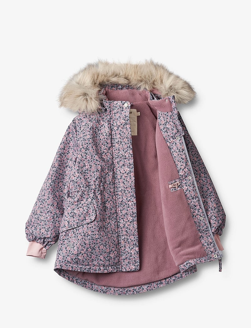 Wheat - Jacket Mathilde Tech - winter flowers - 2