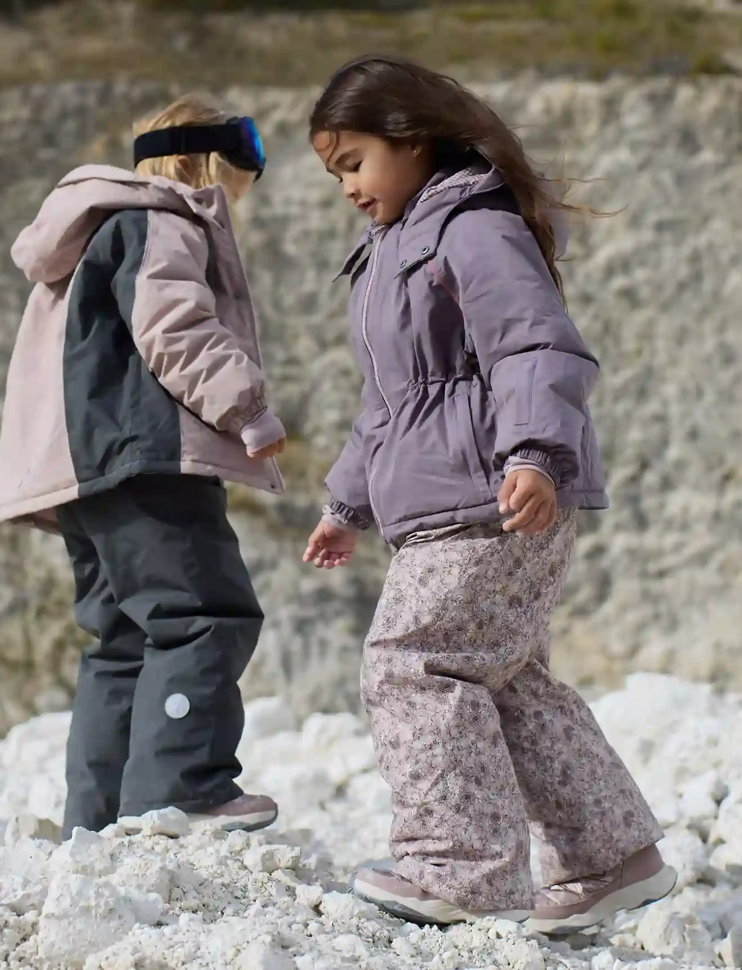 Wheat - Ski Jacket Snowy - skidjackor - purple stone - 0