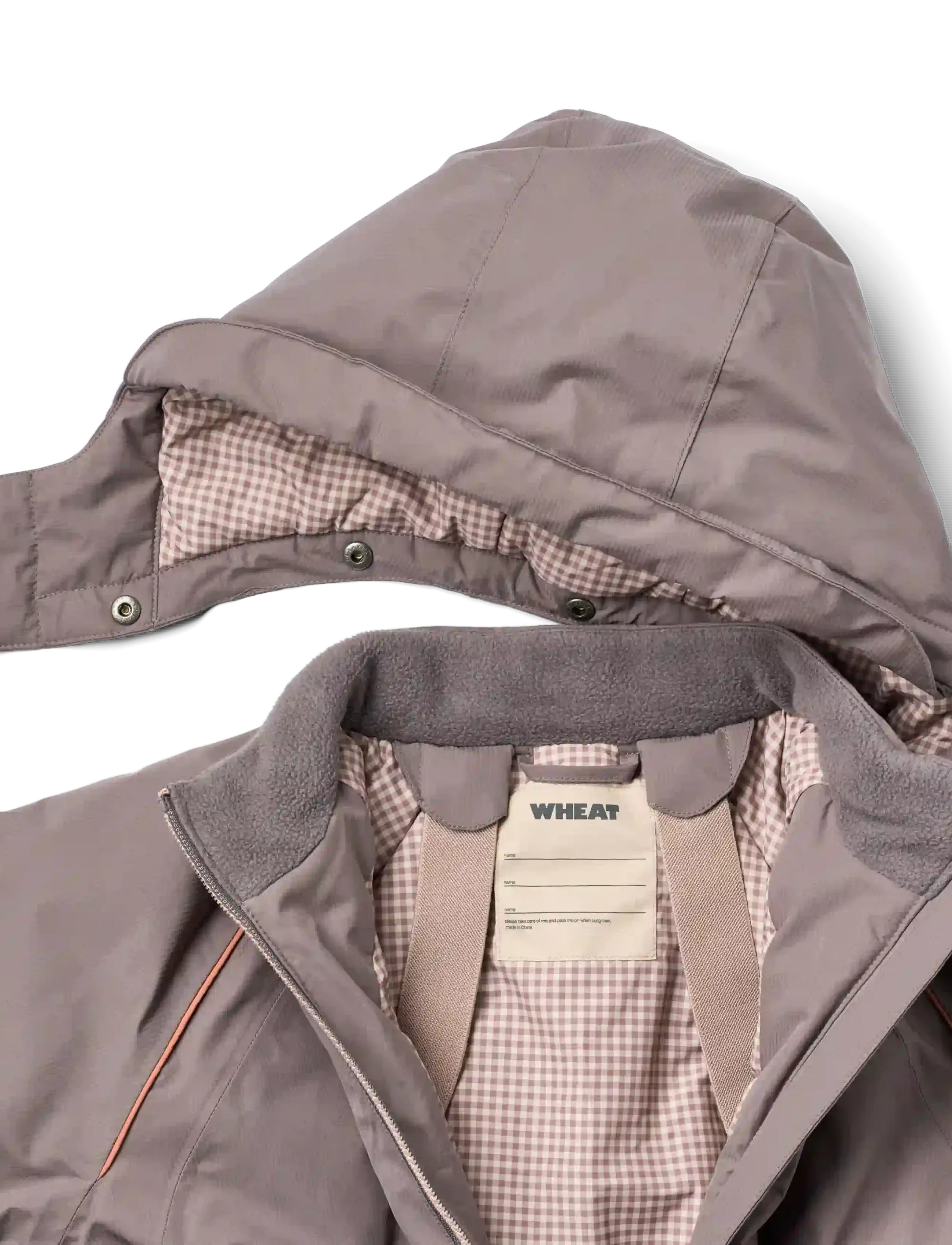 Wheat - Ski Jacket Snowy - skidjackor - purple stone - 4