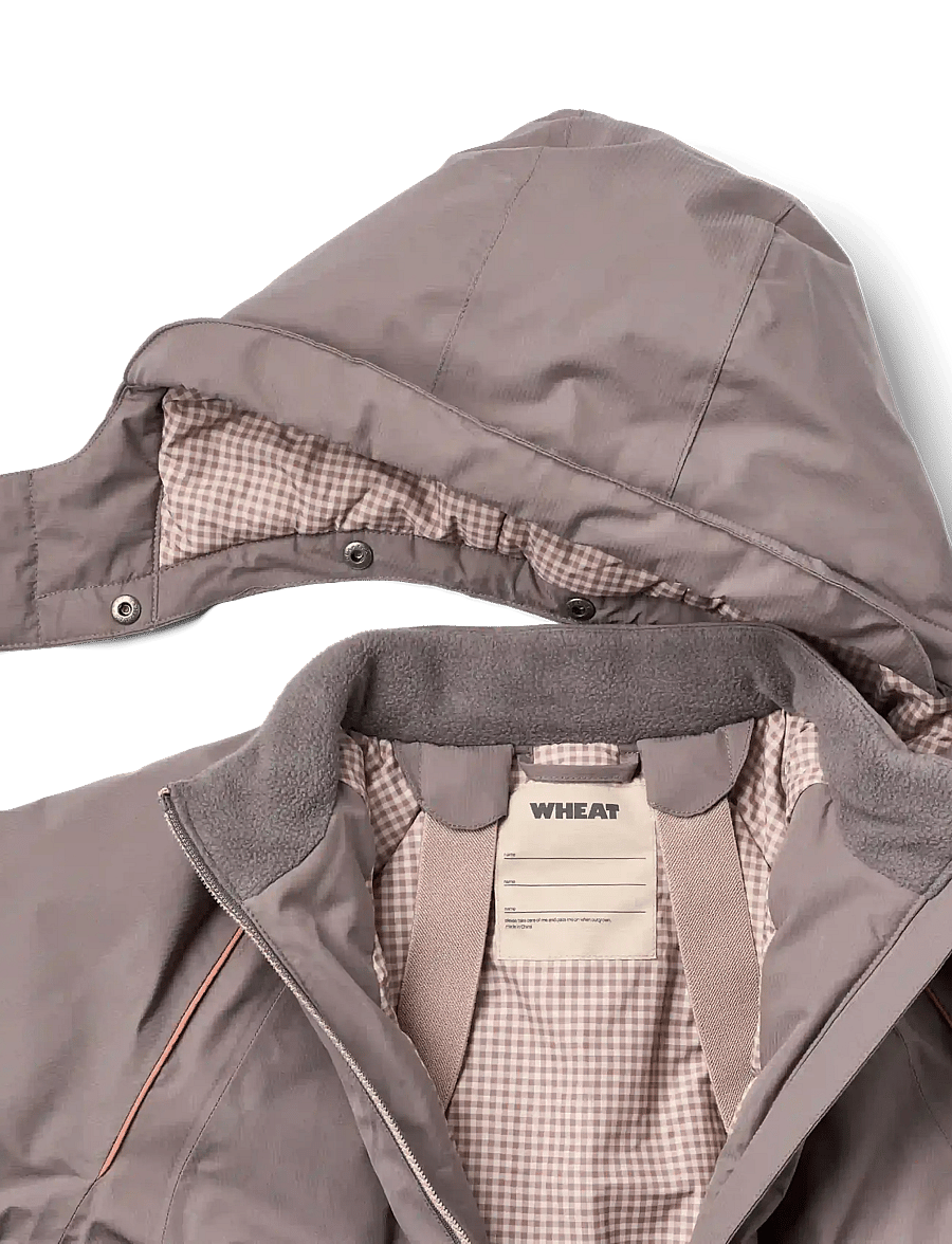Wheat - Ski Jacket Snowy - skijakker - purple stone - 4