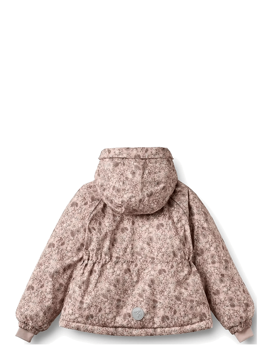 Wheat - Ski Jacket Snowy - skijacken - rose winter flowers - 2