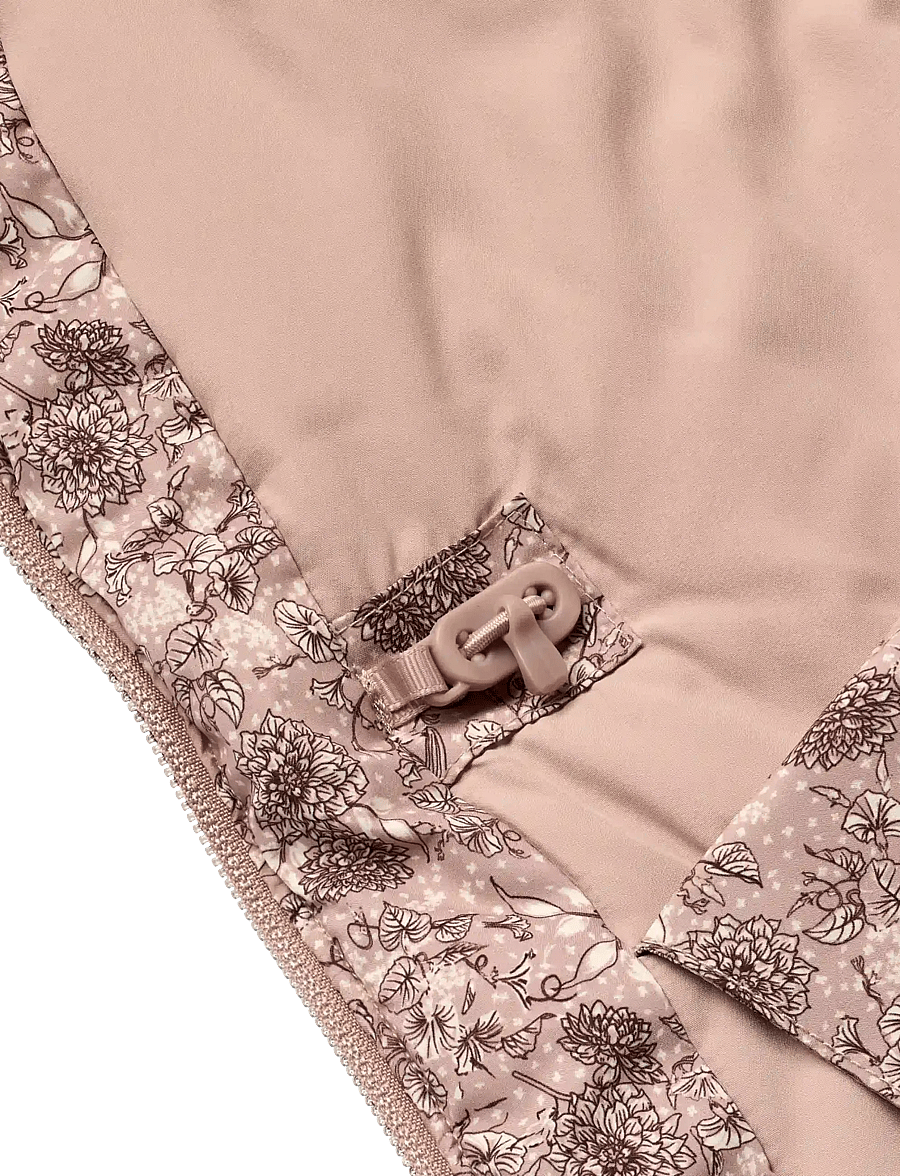 Wheat - Ski Jacket Snowy - skijacken - rose winter flowers - 4