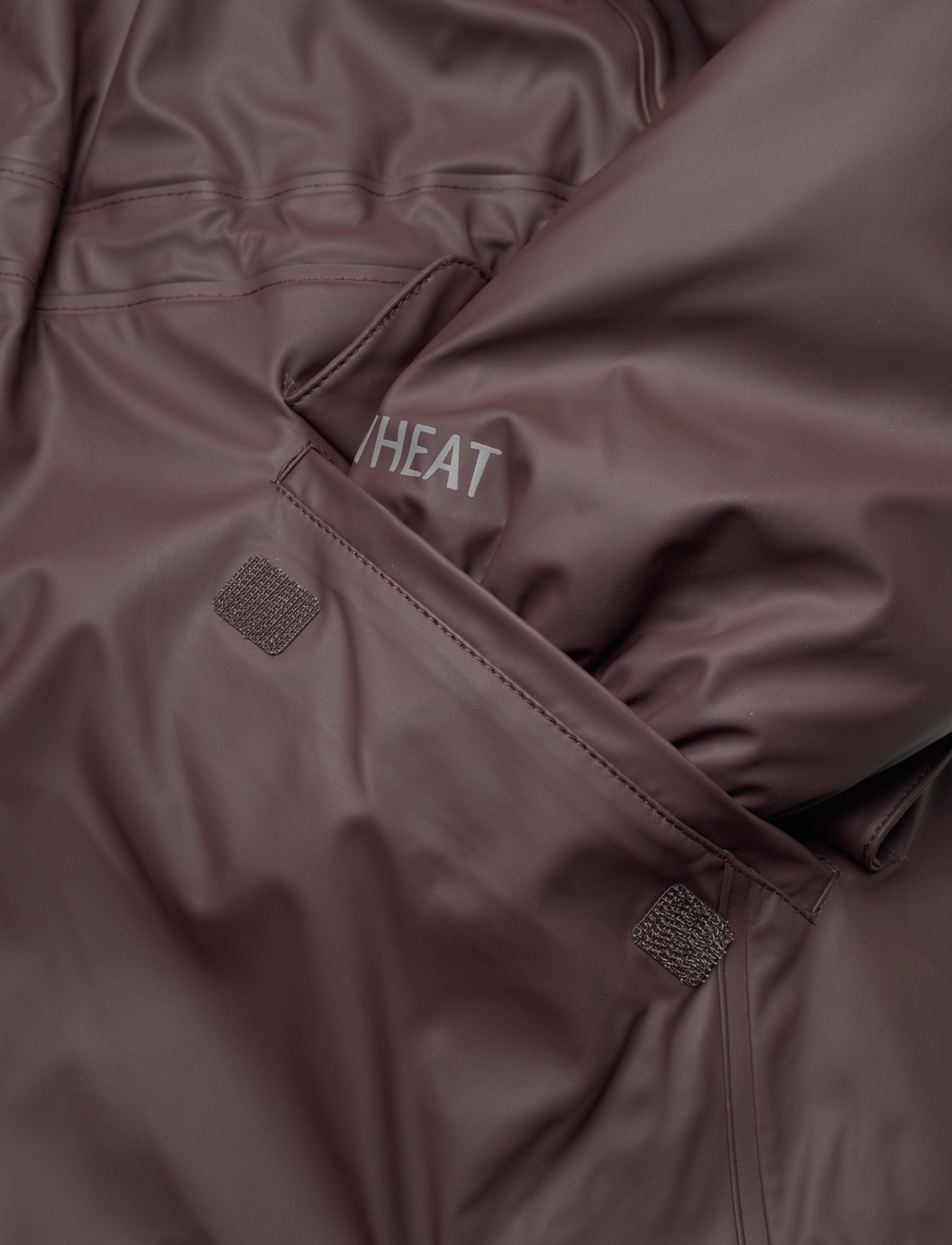 Wheat - Winter Coat Lonny - vinterjakker - eggplant - 3