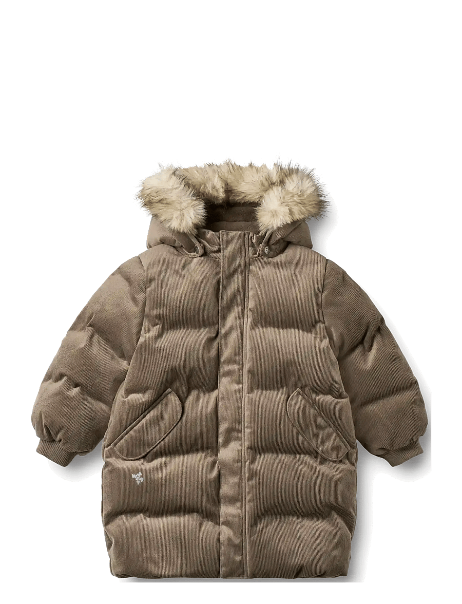 Wheat - Puffer Jacket Vinteren - talvejoped - dry wood - 1