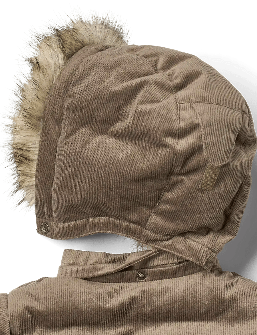 Wheat - Puffer Jacket Vinteren - talvejoped - dry wood - 3