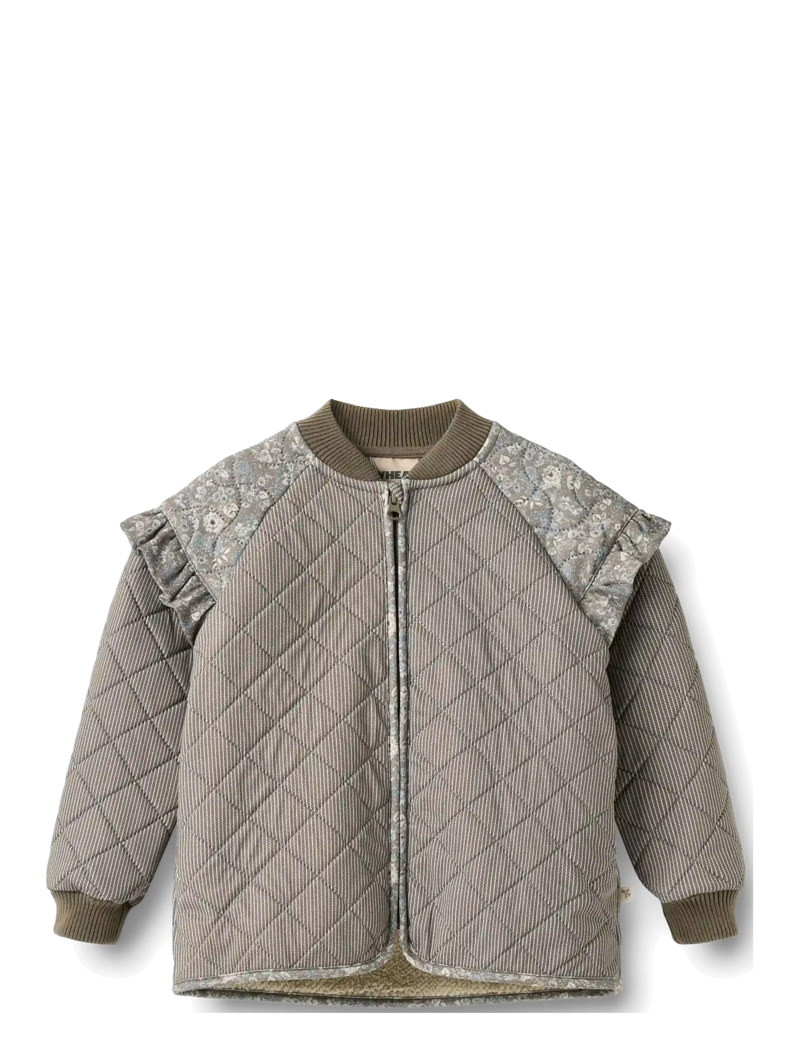 Wheat Thermo Jacket Ellas - Teens 140-176 - BROWN STRIPE / brown