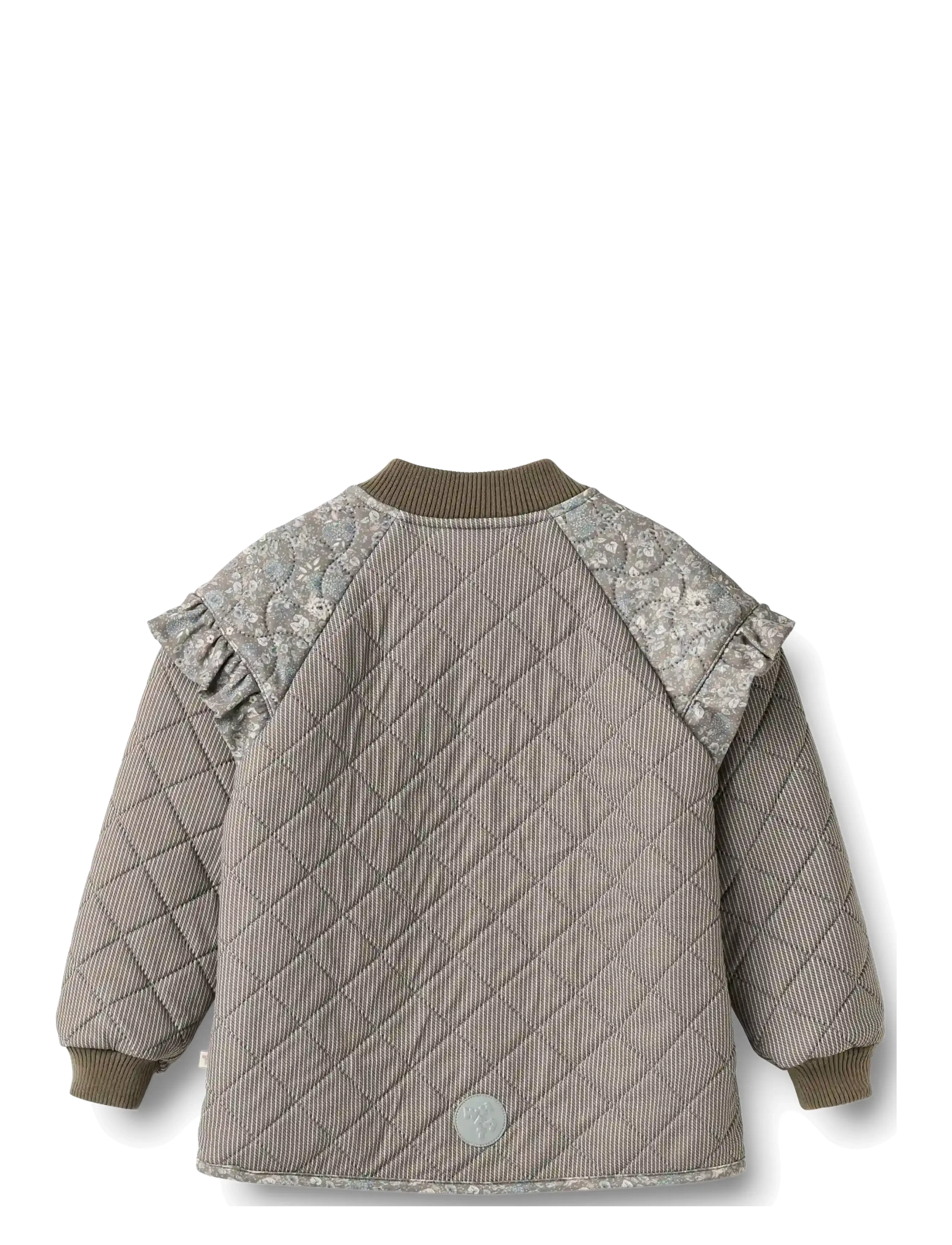 Wheat - Thermo Jacket Ellas - termojakker - brown stripe - 1
