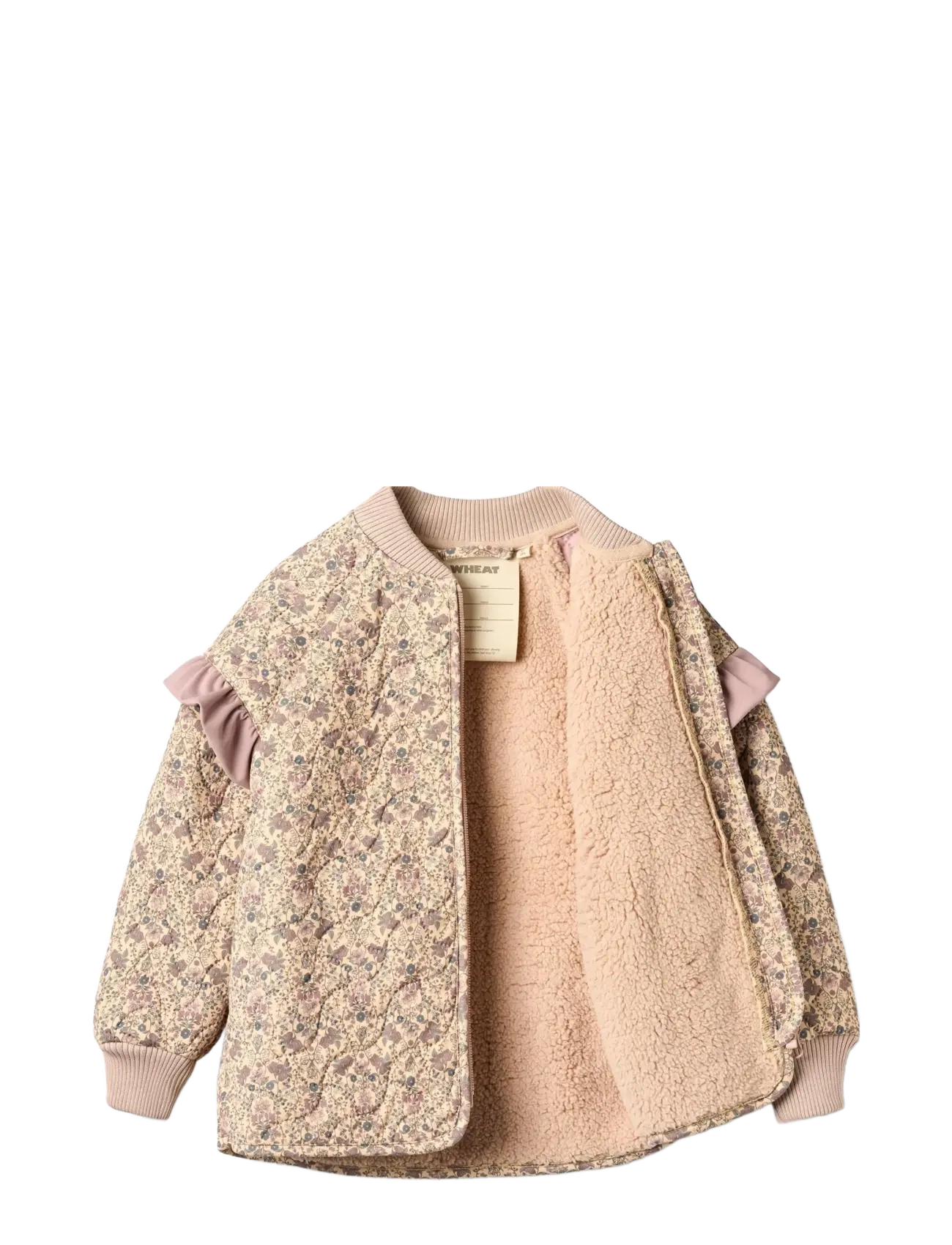 Wheat - Thermo Jacket Ellas - mellow peach tapestry - 2