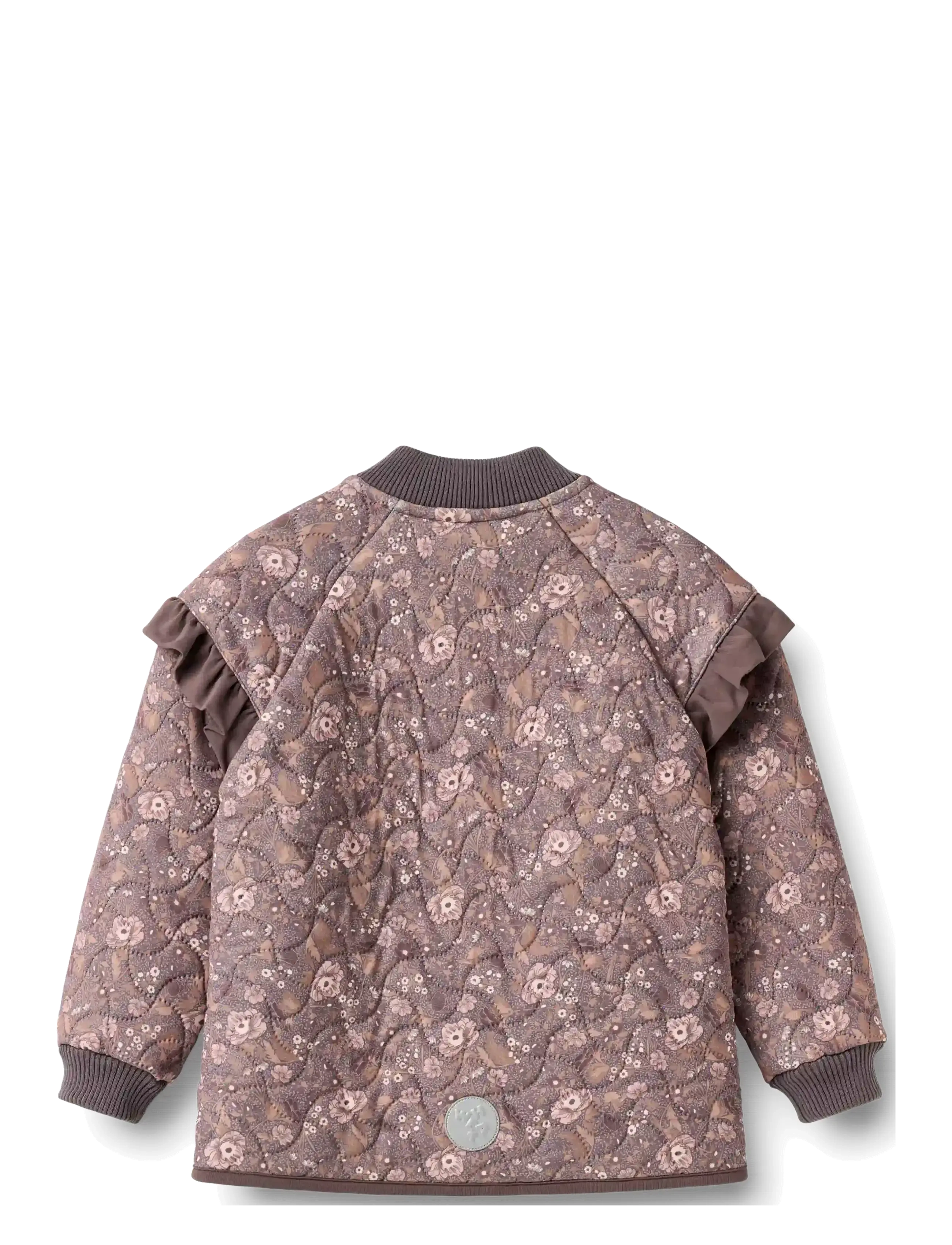 Wheat - Thermo Jacket Ellas - thermo jackets - purple stone flowers - 1