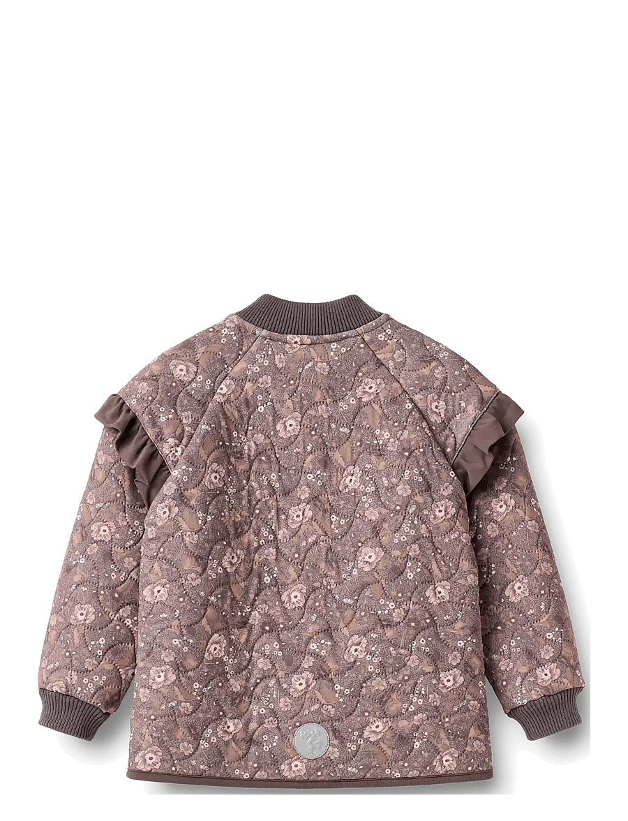 Wheat - Thermo Jacket Ellas - termojakker - purple stone flowers - 1