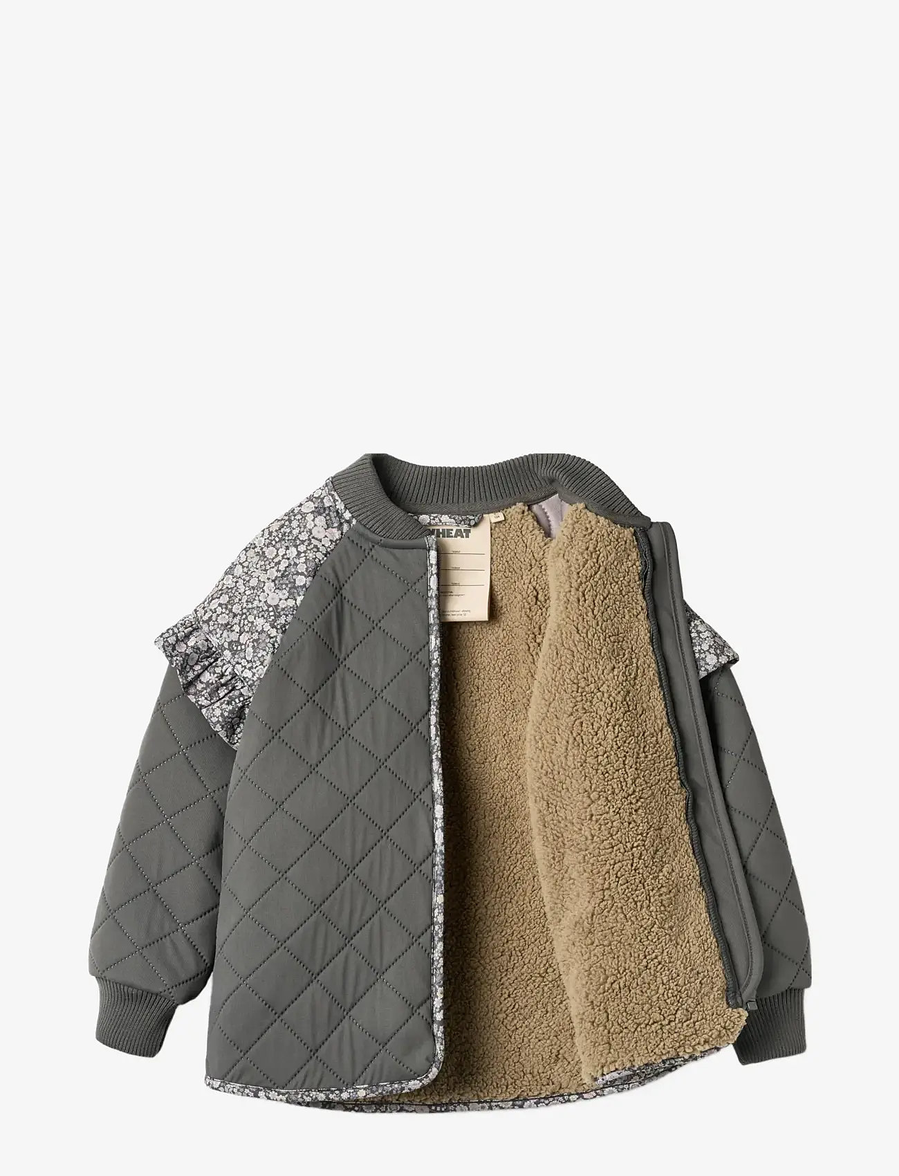 Wheat - Thermo Jacket Ellas - efterårsjakker - black sea - 2