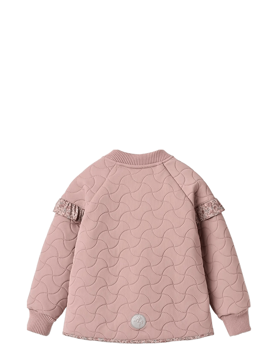 Wheat - Thermo Jacket Ellas - quiltede jakker - warm rose - 1