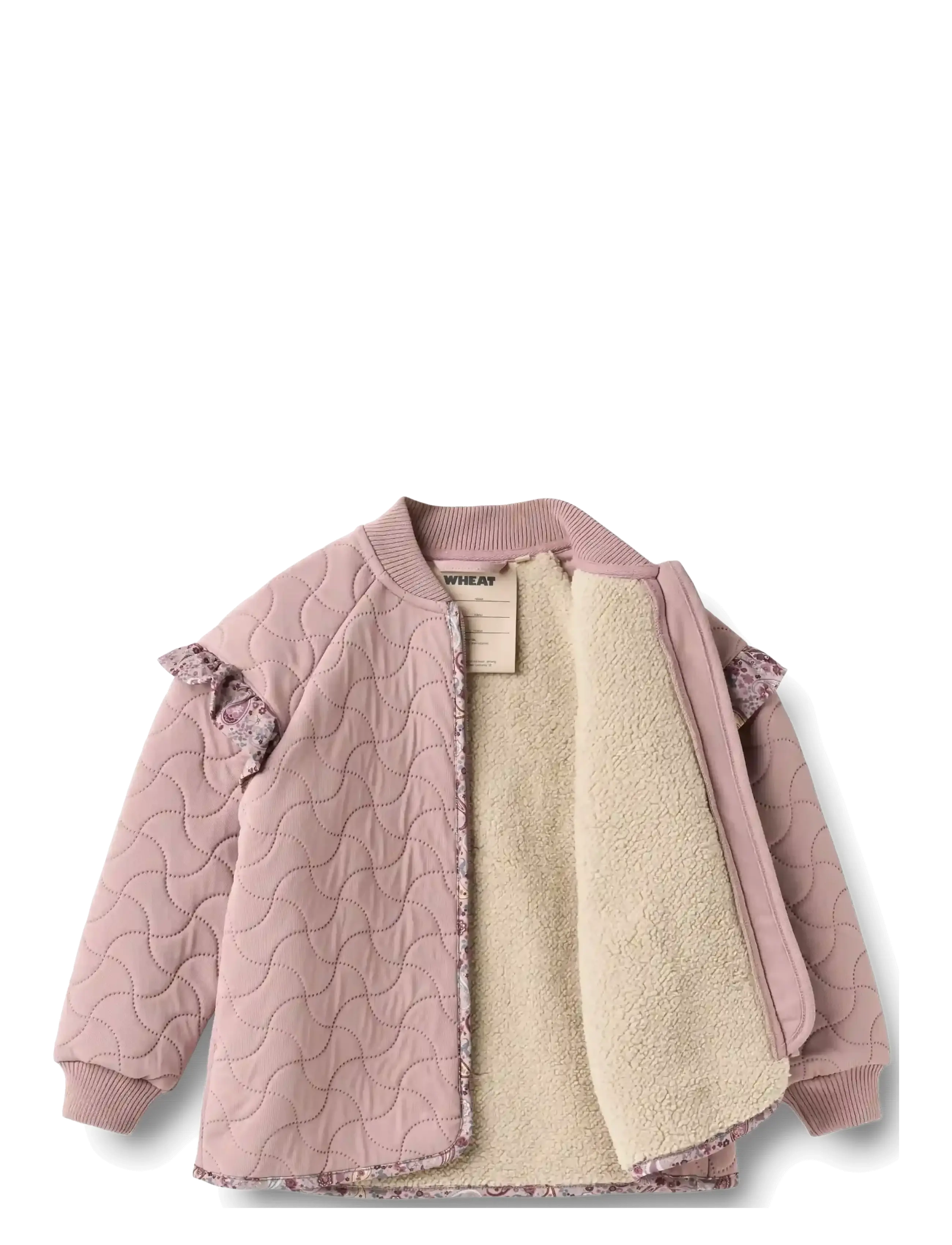 Wheat - Thermo Jacket Ellas - quiltade jackor - warm rose - 2